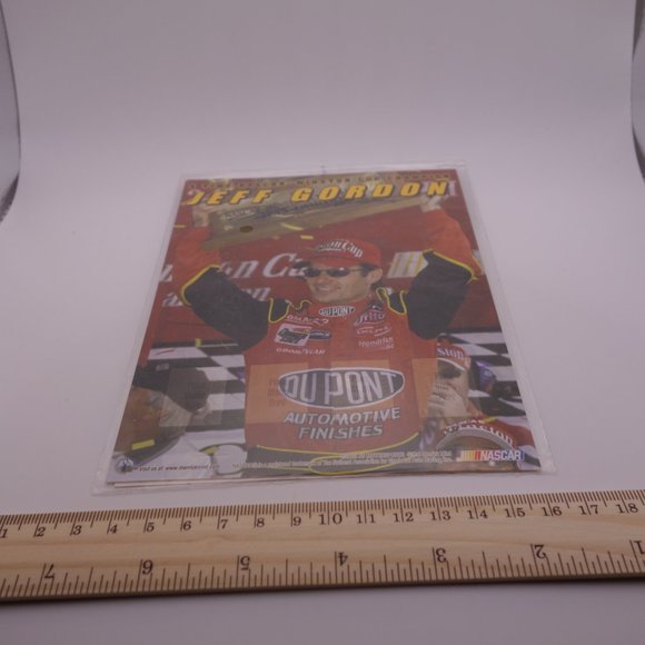 NASCAR Jeff Gordon 24 Stamp Stickers & Memo Mouse Pad & Racing with NASCAR Book - Picture 2 of 14